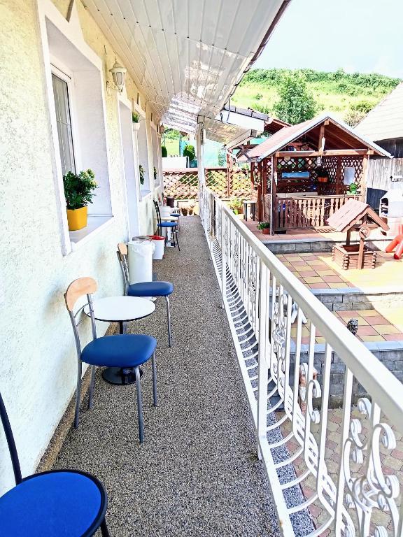 Balkón nebo terasa v ubytování Apartmany a Chata Agy