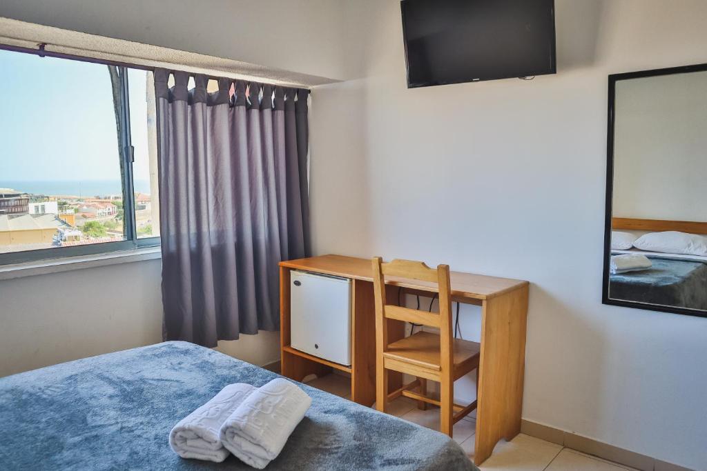 Postel nebo postele na pokoji v ubytování Hotel Stil Cartagena