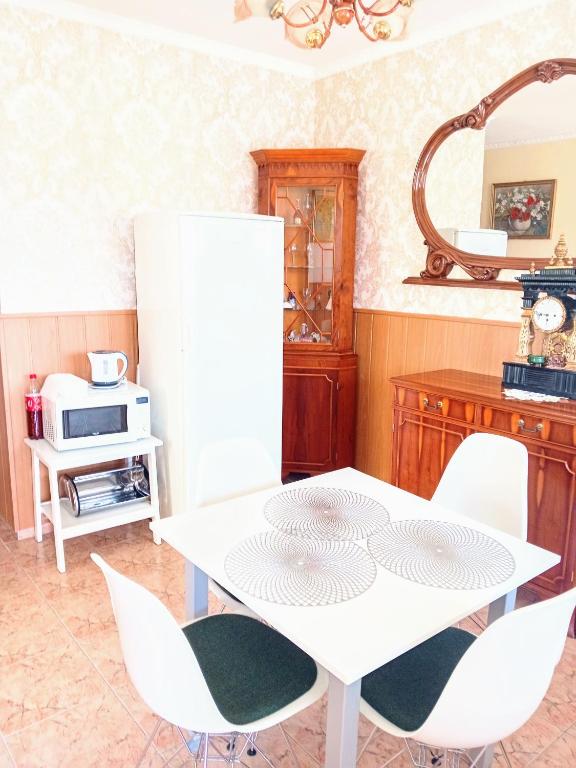 Kuchyň nebo kuchyňský kout v ubytování Apartmany a Chata Agy