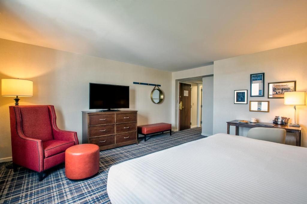 TV a/nebo společenská místnost v ubytování Hotel Gettysburg