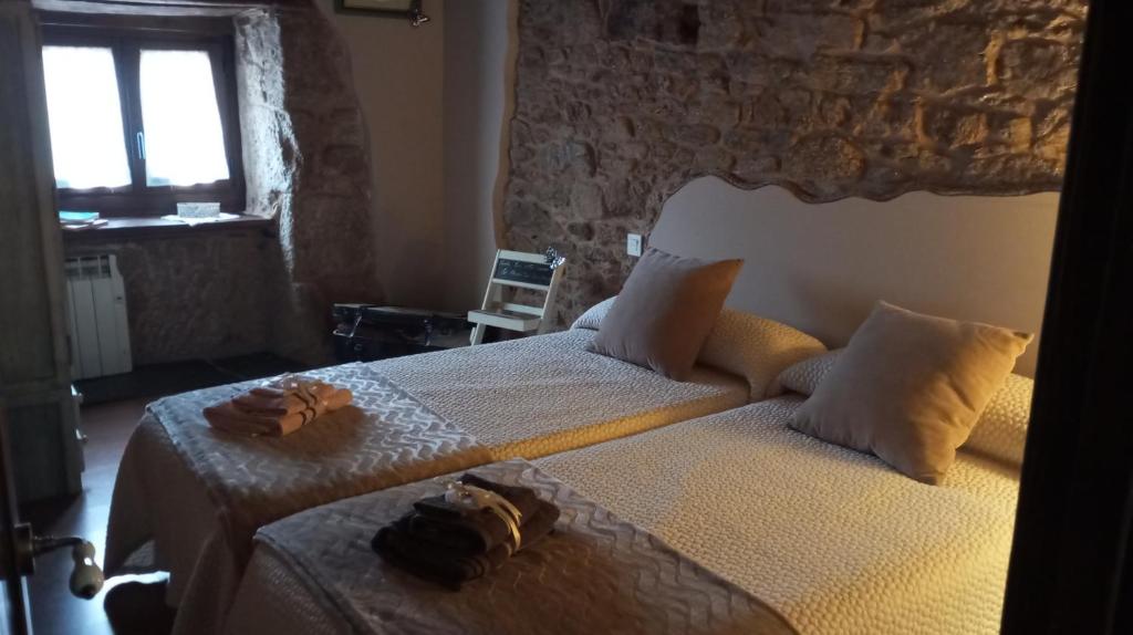 Cama o camas de una habitación en A Brava