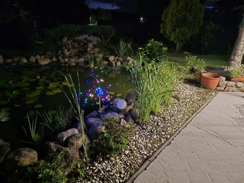 Zahrada ubytování Słoneczna Idylla - Nad Zalewem k Karpacza SAUNA JACUZZI