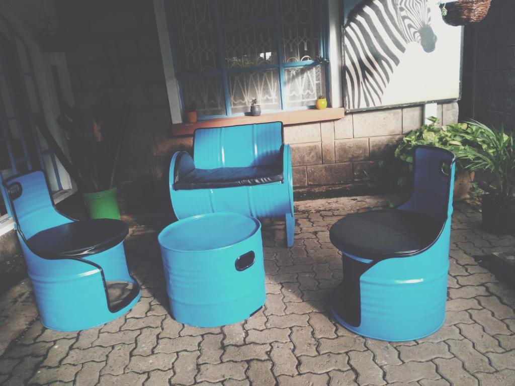 Posezení v ubytování Nairobi Transit Lounge