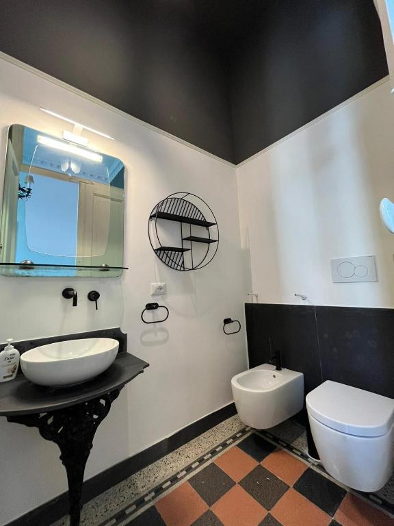Koupelna v ubytování Casa Orlanda