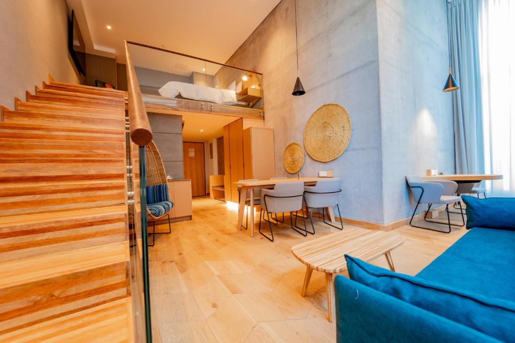 Posezení v ubytování GO Quito Hotel