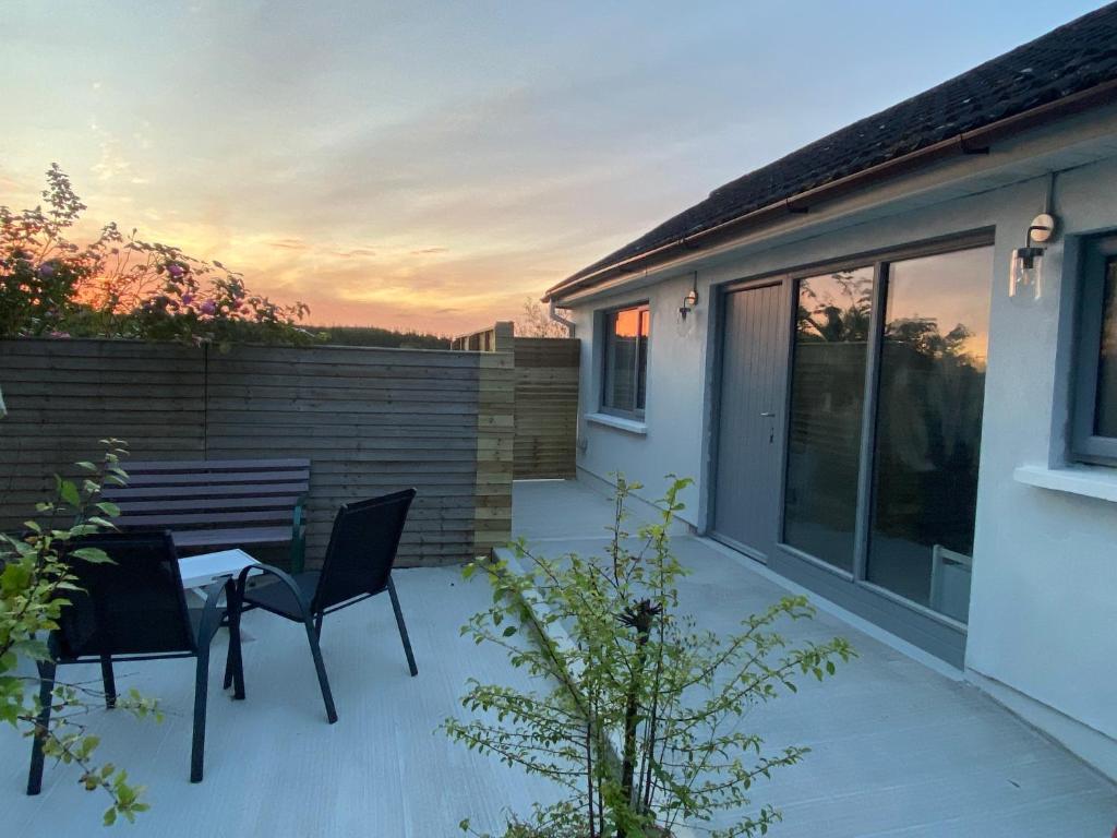 Balkón nebo terasa v ubytování Carrick on Shannon Cleaheen Self Catering
