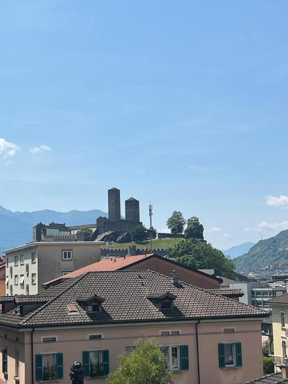 Een algemene foto van de bergen of uitzicht op de bergen vanuit het appartement