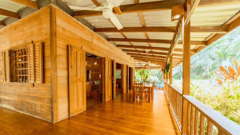 Balkón nebo terasa v ubytování Casa Viva Lodge