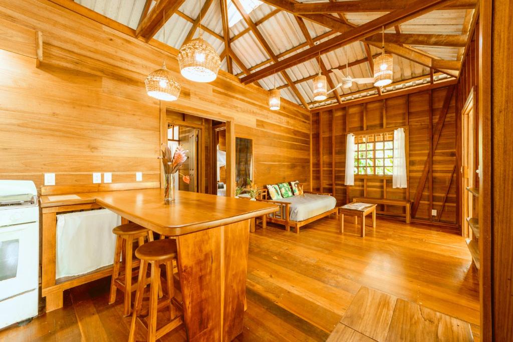 Kuchyň nebo kuchyňský kout v ubytování Casa Viva Lodge