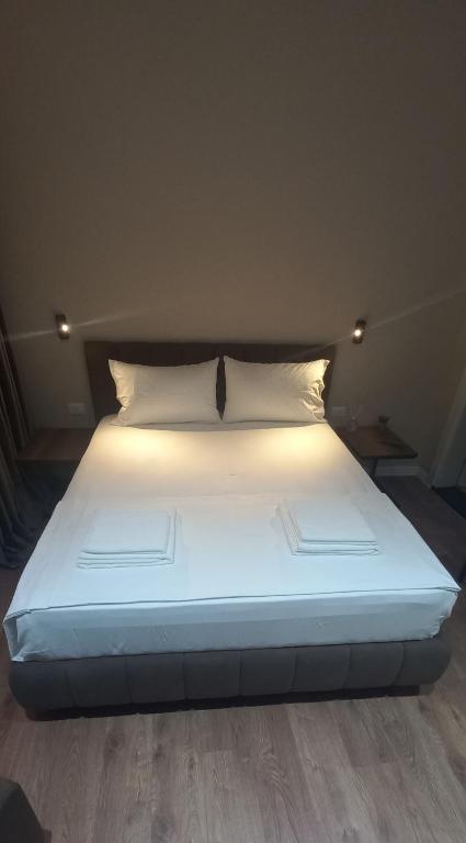 Postel nebo postele na pokoji v ubytování Vila BABE