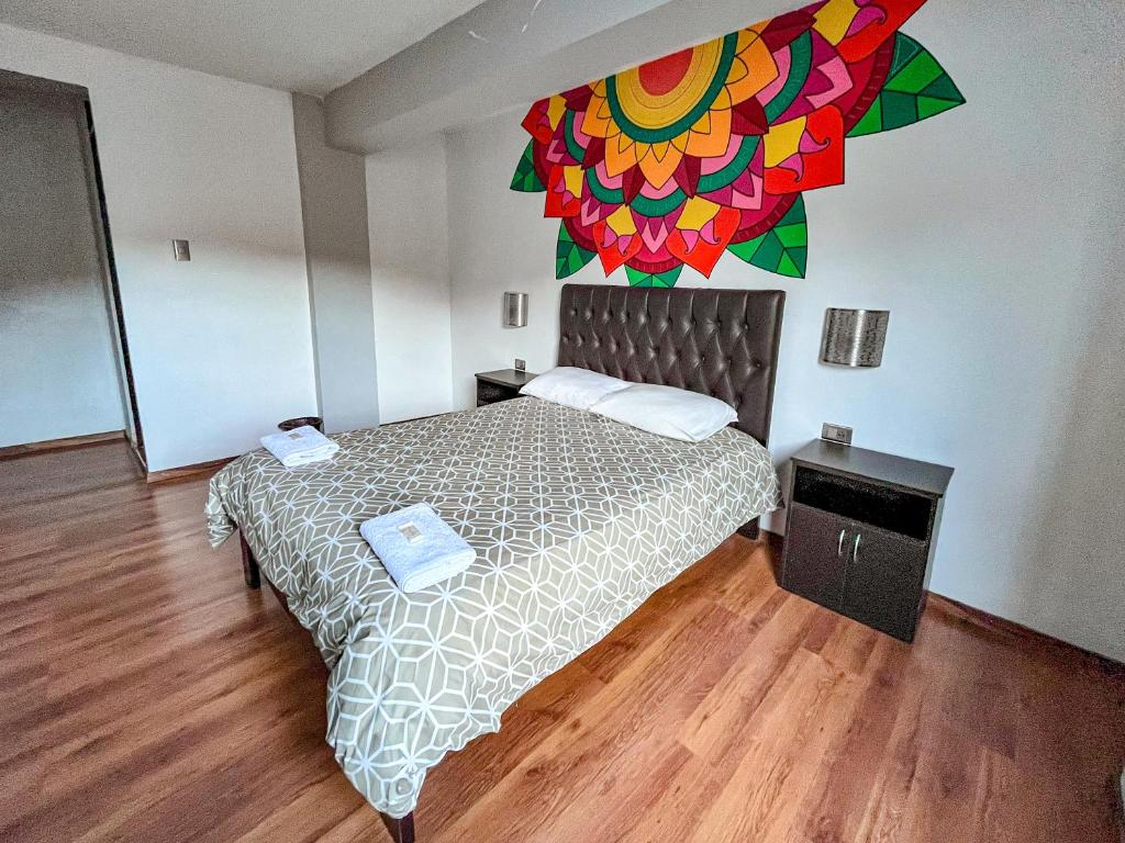 Postel nebo postele na pokoji v ubytování Magic Packer Hostel