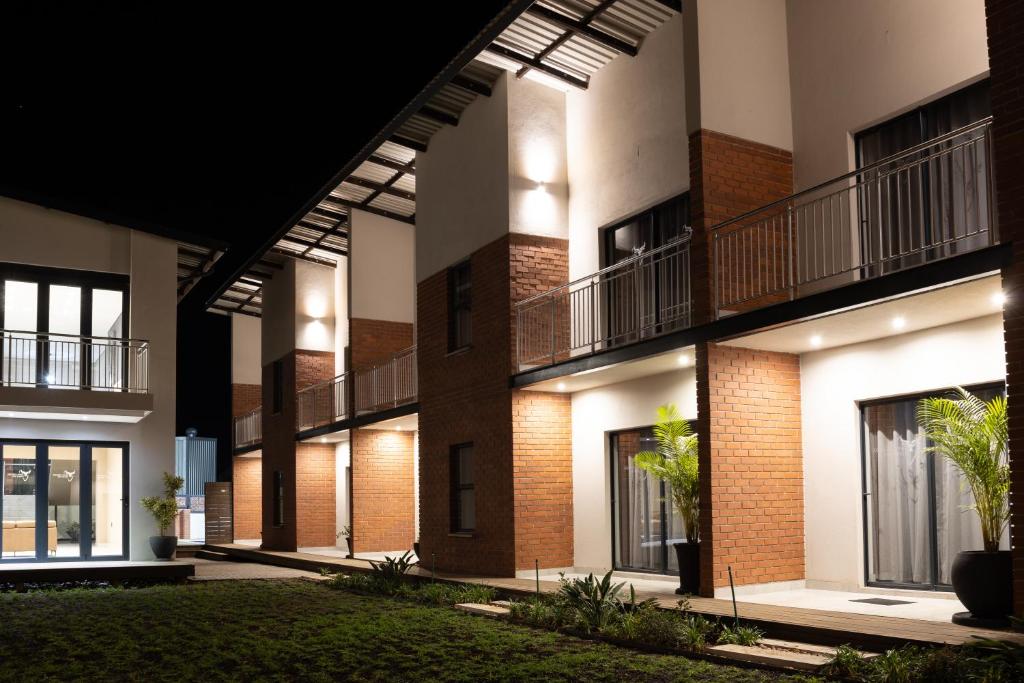 Budova, kde se aparthotel nachází