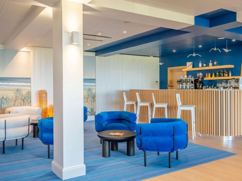 Posezení v ubytování ibis Styles Biarritz Plage