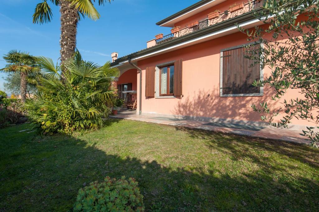 Zahrada ubytování B&B Villa Gloriana