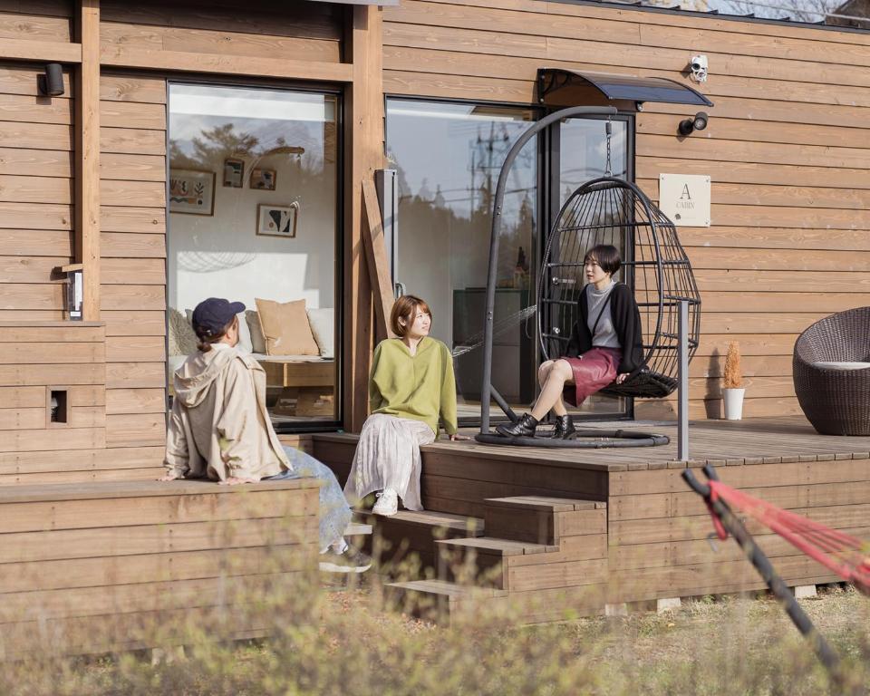 Hosté ubytování GLANSTELLA CABIN Fujiyamanakako
