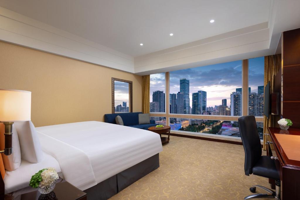 Shangri-La Chengdu - Doble Habitación De Lujo Con Vista A La Ciudad