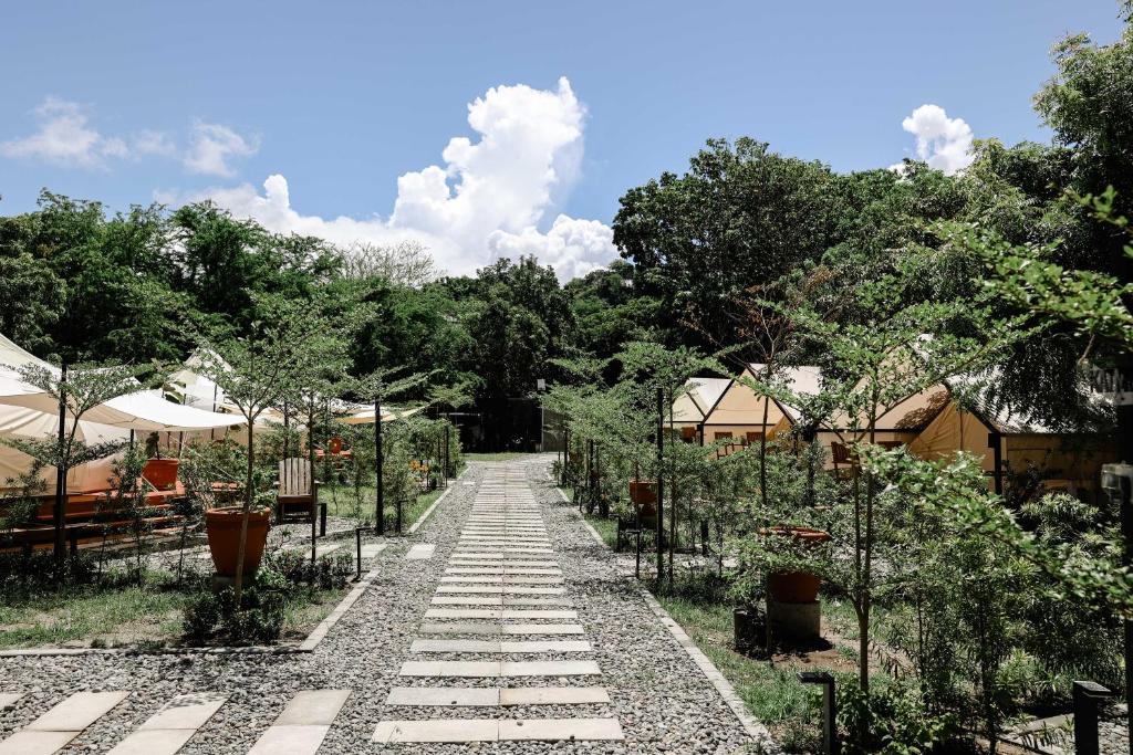 Zahrada ubytování Alaya By Balai Norte Glamping