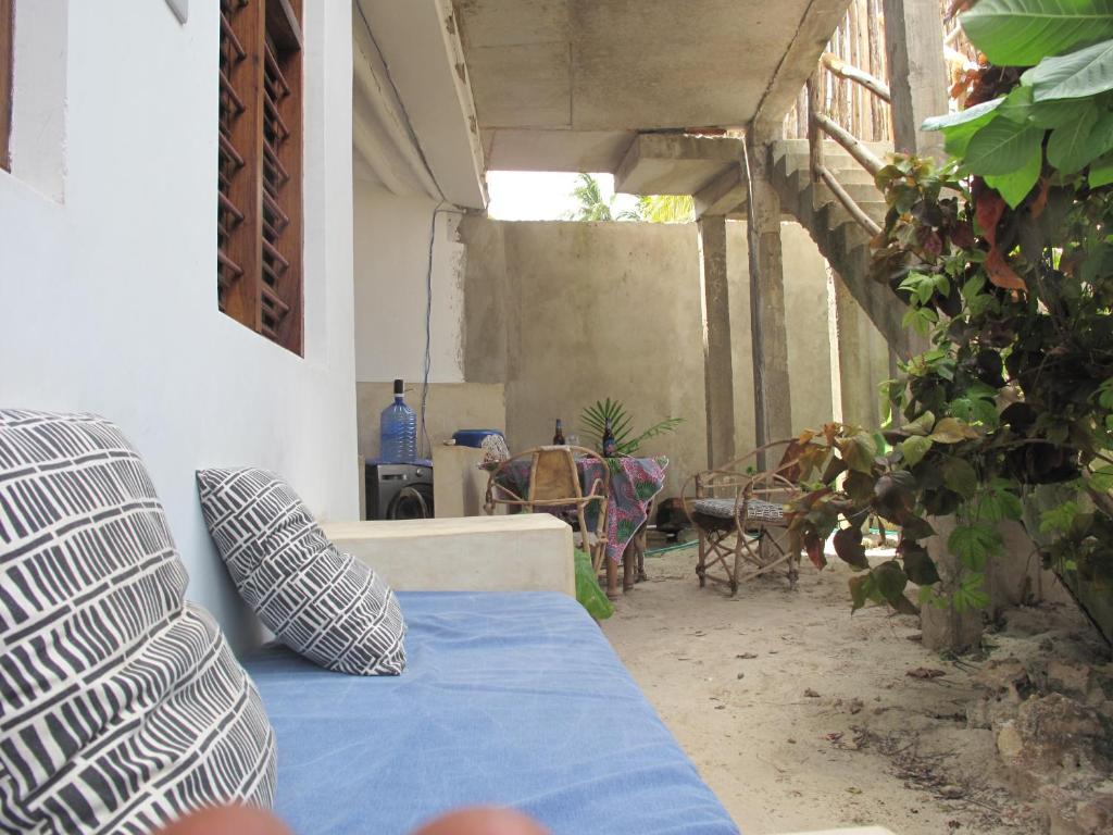 Balkón nebo terasa v ubytování Gecko House