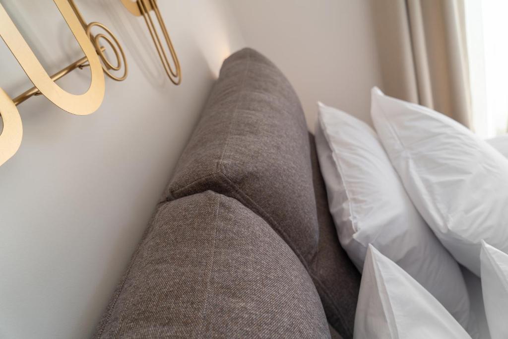 Postel nebo postele na pokoji v ubytování Istorima Guesthouse
