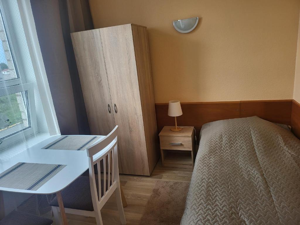 Postel nebo postele na pokoji v ubytování Transhostel FAMILY