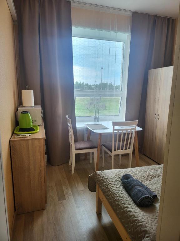 Postel nebo postele na pokoji v ubytování Transhostel FAMILY
