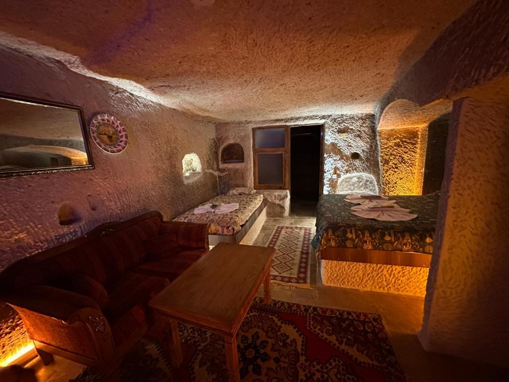 Posezení v ubytování Coco Cave