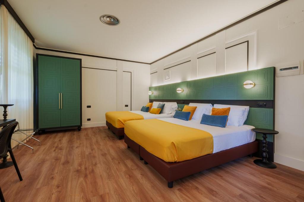 JOIVY Together Florence Urban Resortにあるベッド