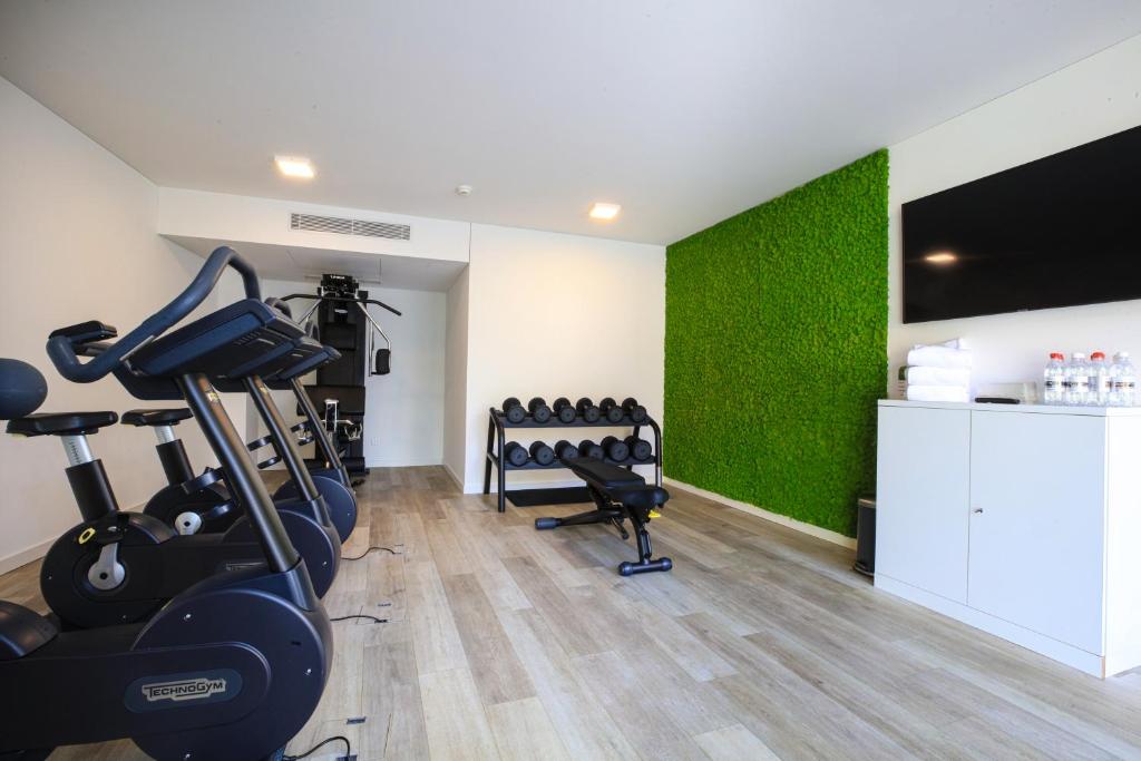 Fitness centrum a/nebo fitness zařízení v ubytování Hotel Lago Maggiore - Welcome!