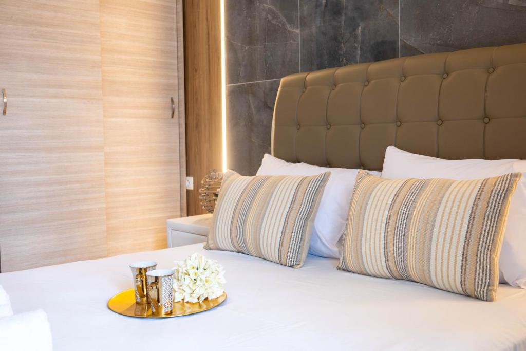 Postel nebo postele na pokoji v ubytování Hotel12