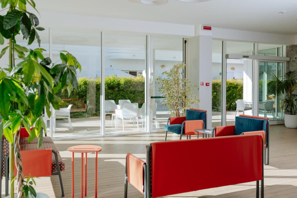 Posezení v ubytování Hotel Caravel