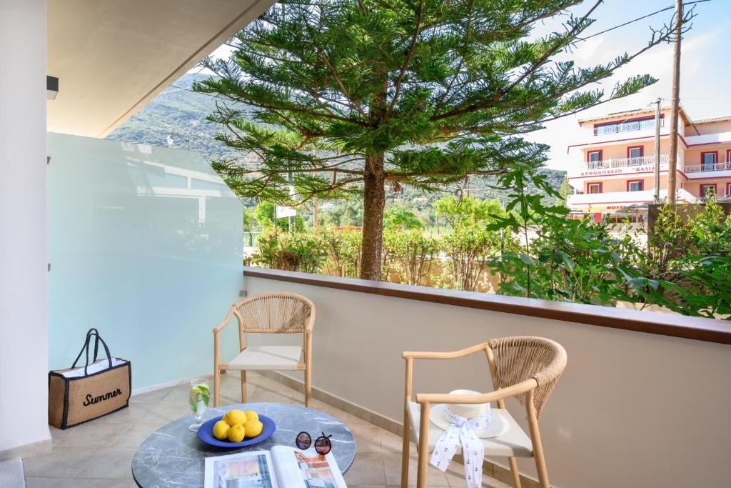 Balkón nebo terasa v ubytování Elisso Hotel