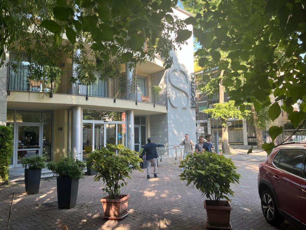 Budova, kde se hotel nachází