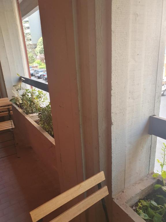 Balkon lub taras w obiekcie charming apartment Tilli with parking