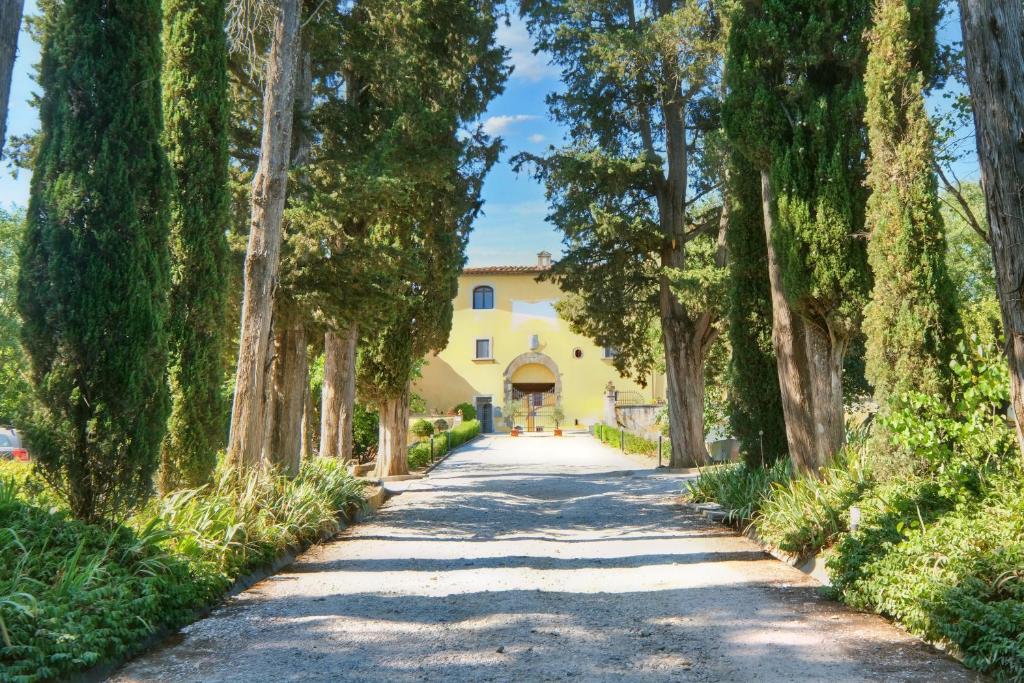 Zahrada ubytování Castellare Loft appartamento in collina a Firenze