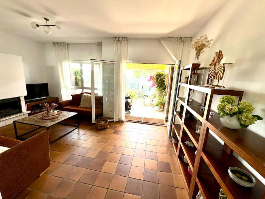 Posezení v ubytování Tossa beach house