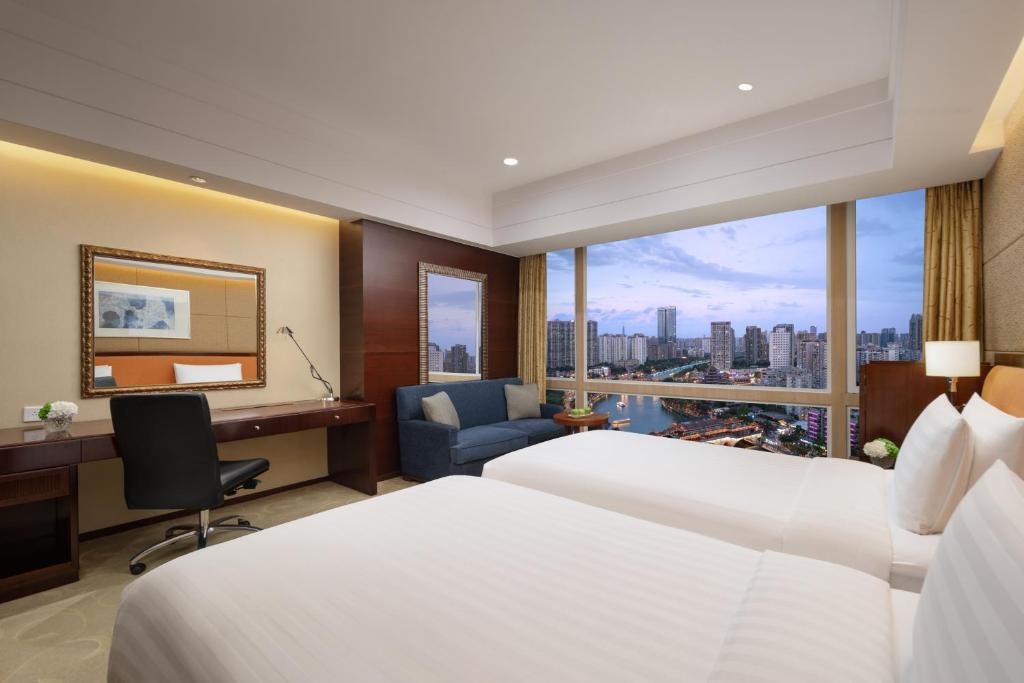 Shangri-La Chengdu - Horizon Room Twin Con Vista Al Río