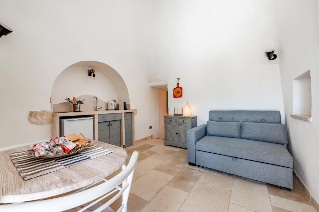 Kuchyň nebo kuchyňský kout v ubytování Relais I Secolari
