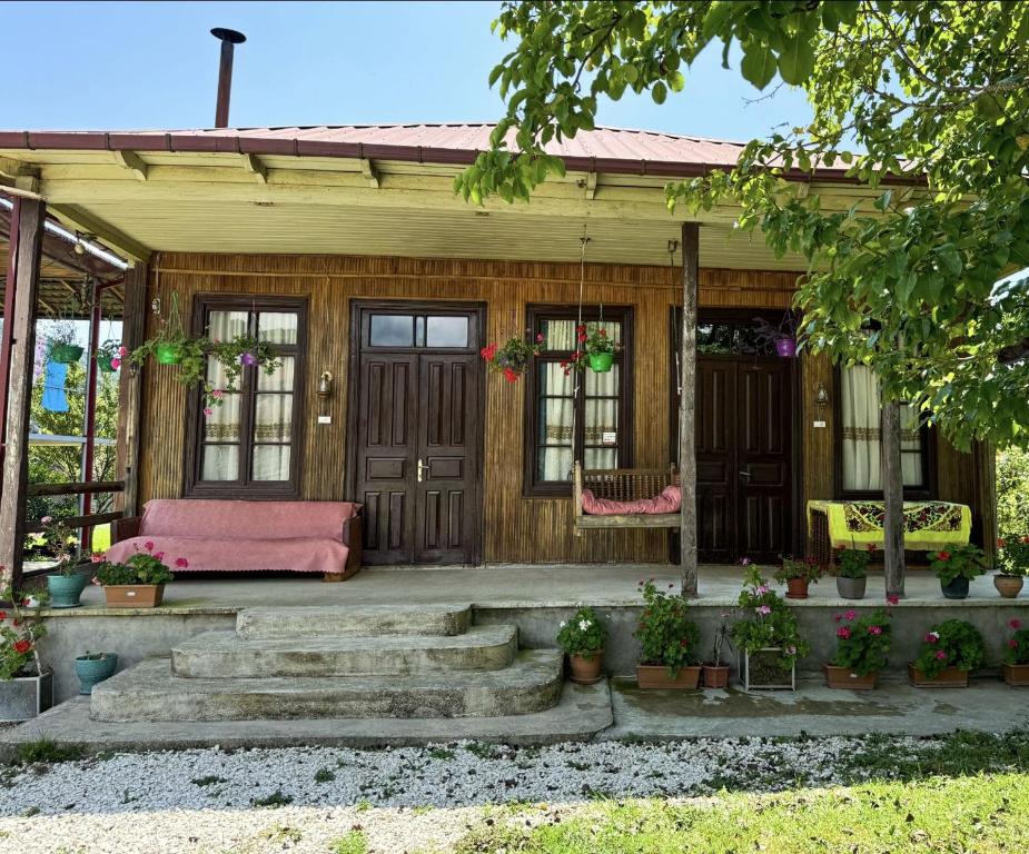 Zahrada ubytování Martvili Guest House OASIS