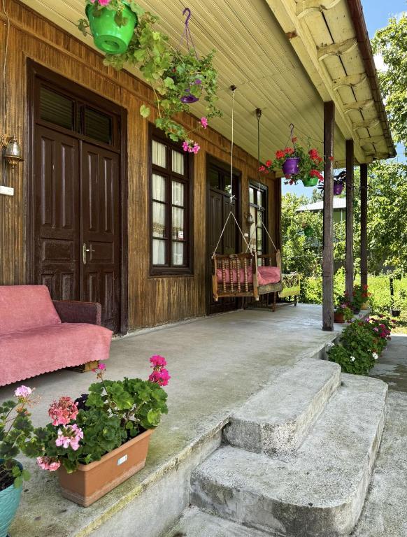 Zahrada ubytování Martvili Guest House OASIS