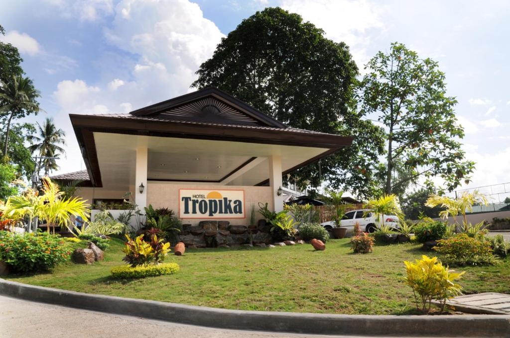Zahrada ubytování Hotel Tropika