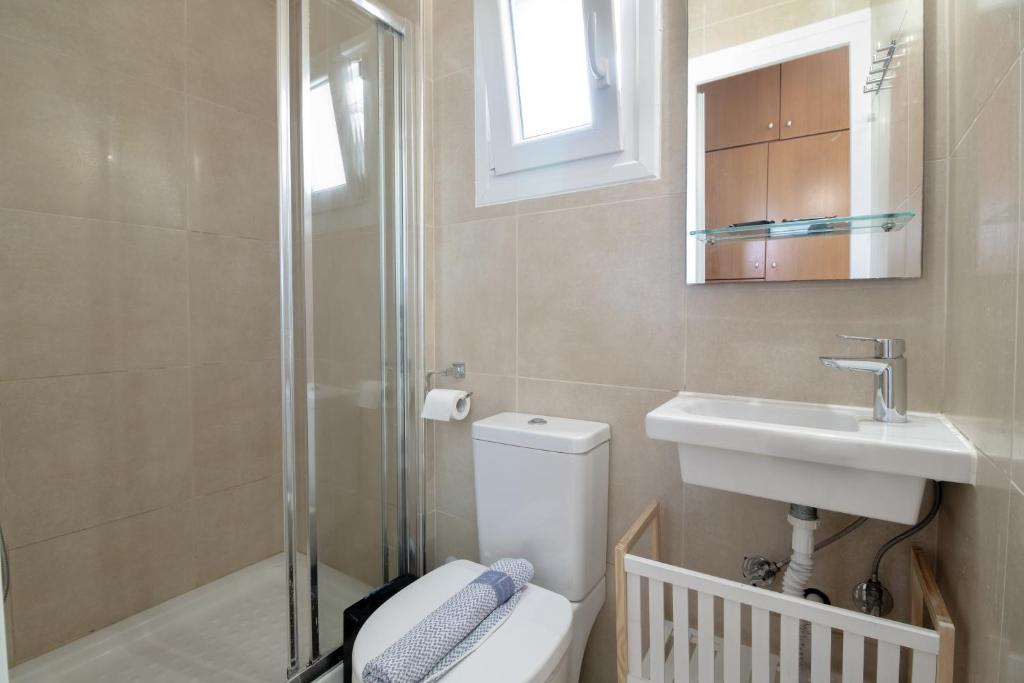Koupelna v ubytování M1 room