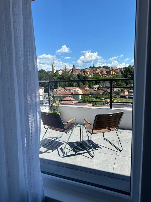 Balkón nebo terasa v ubytování Daisy Apartment 27