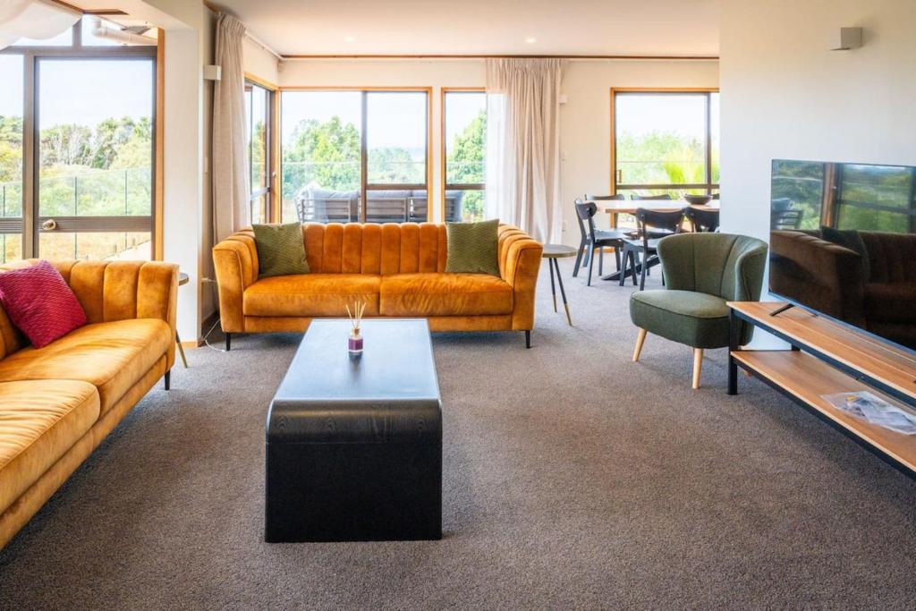 Area soggiorno di Chapman House Auckland