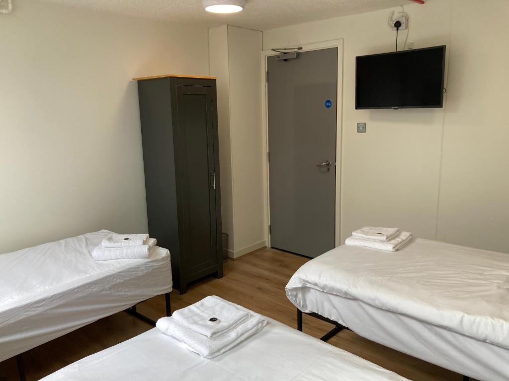 Linlithgow Hostel 객실 침대