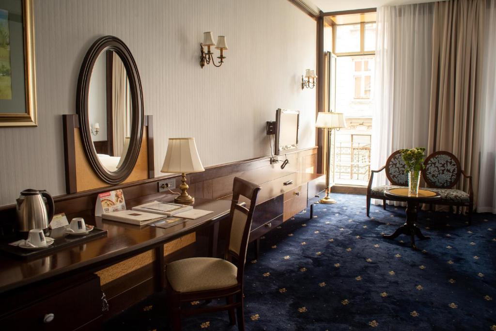 Un lugar para sentarse en Hotel Europe