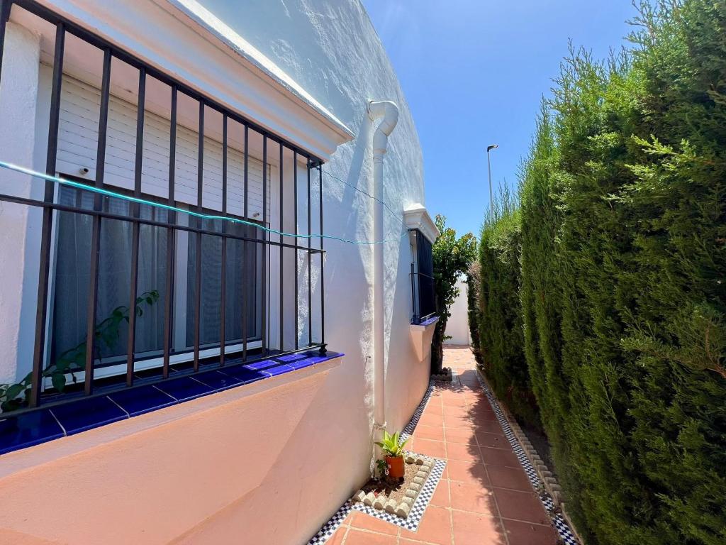Zahrada ubytování Apartamento Alextia La Barrosa
