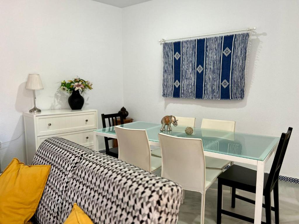 Posezení v ubytování Apartamento Alextia La Barrosa