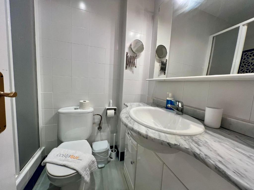 Koupelna v ubytování Apartamento Alextia La Barrosa