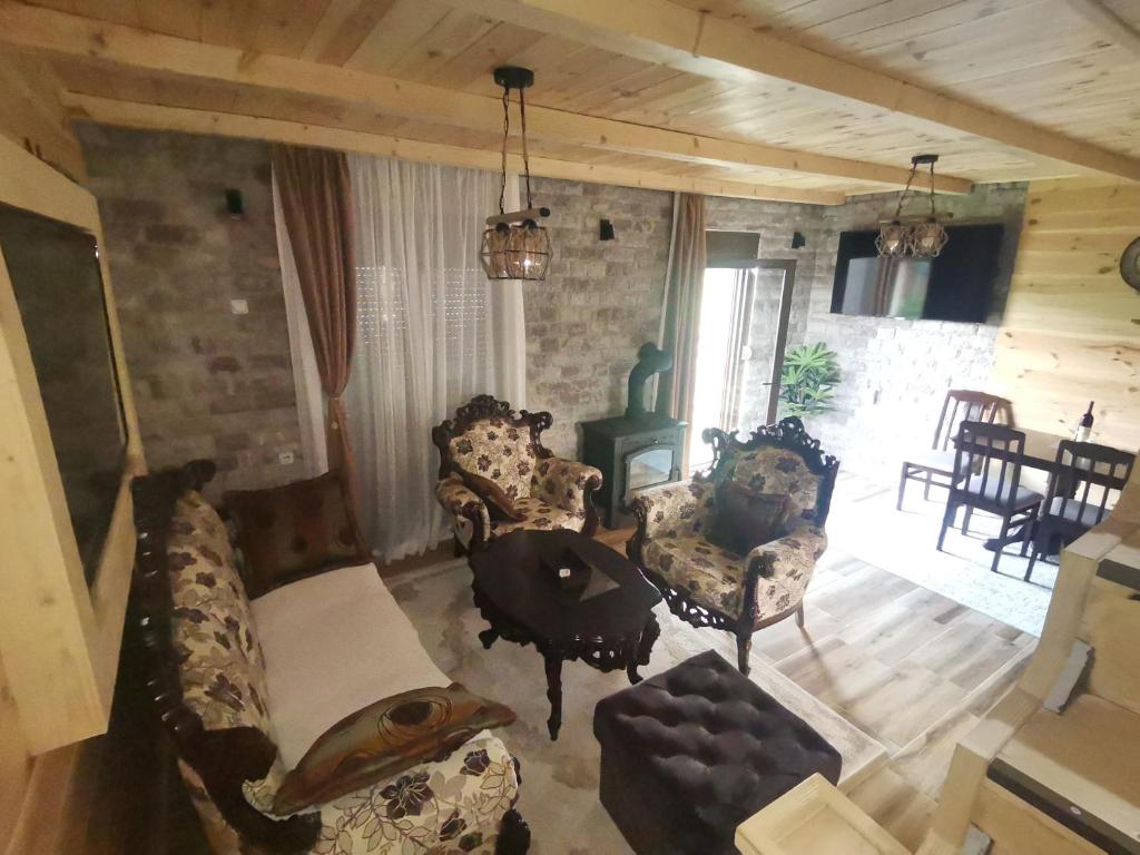 Prostor za sedenje u objektu Guest house Andrea