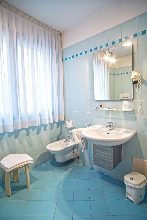Kúpeľňa v ubytovaní Albergo Centrale